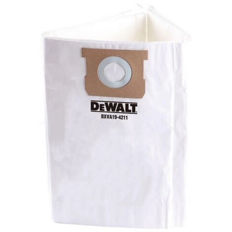 Sac d'aspirateur DeWalt DXVA19-4211 23-38 l 3 unités