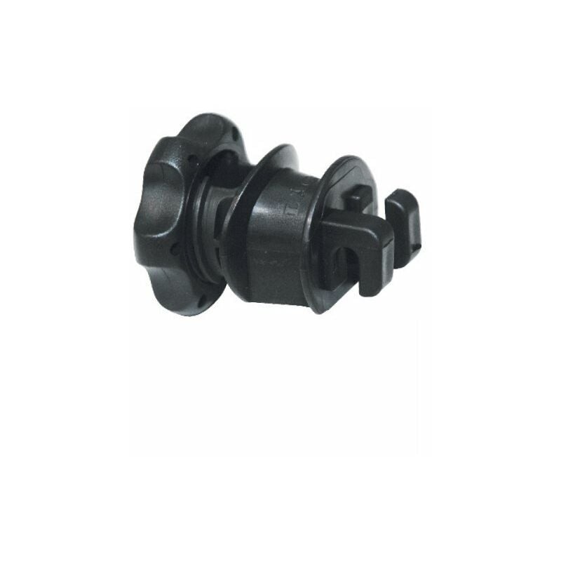 Isolateur pour fils et câbles isobloc pour piquets de fer paquet de 25 pièces