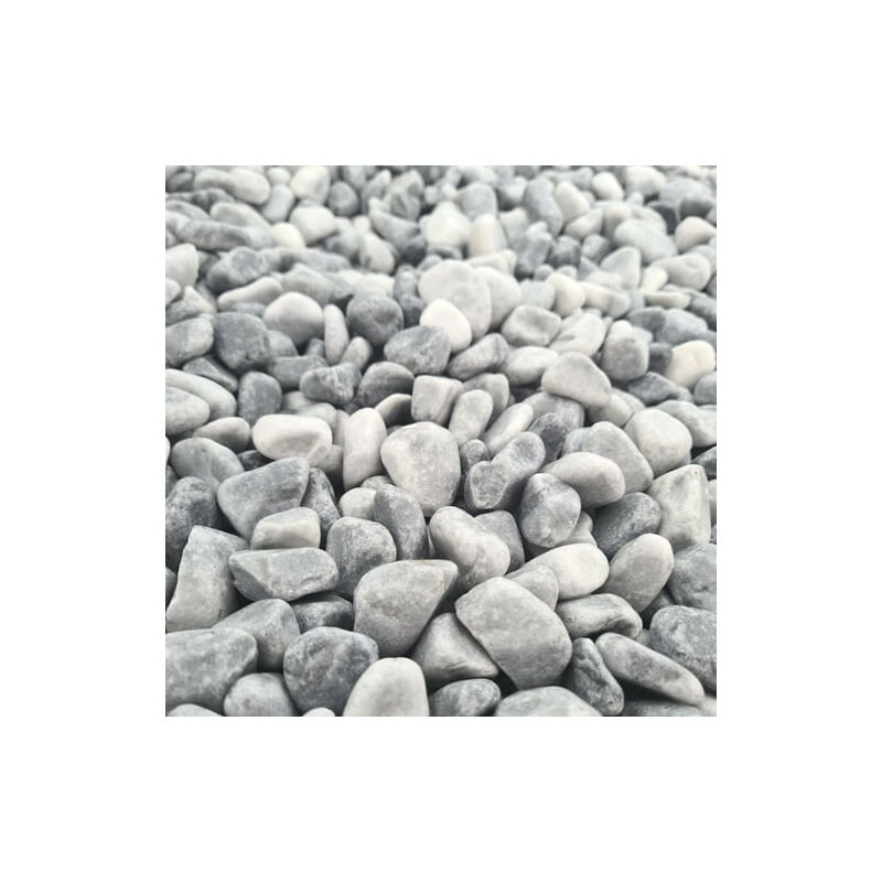 King Matériaux - Sac de +/- 200 kg = 2,5M² Galet Gris Codol Nevada 12/20