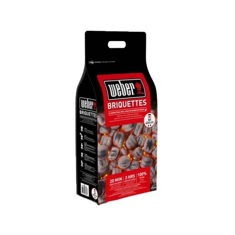 Sac de 8kg de briquettes Weber 17591