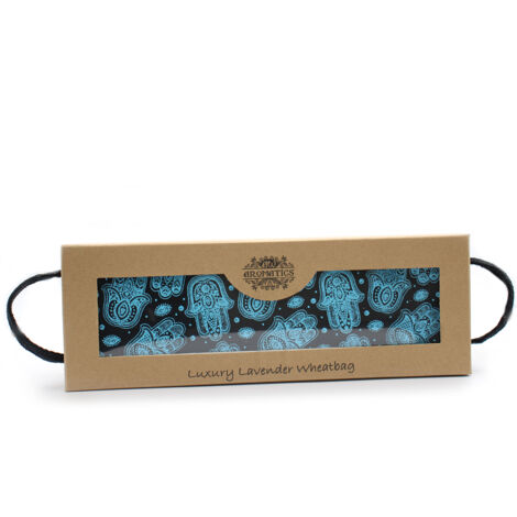 Sac de blé de luxe à la lavande dans une boîte cadeau - Hamsa- Vendu par 1