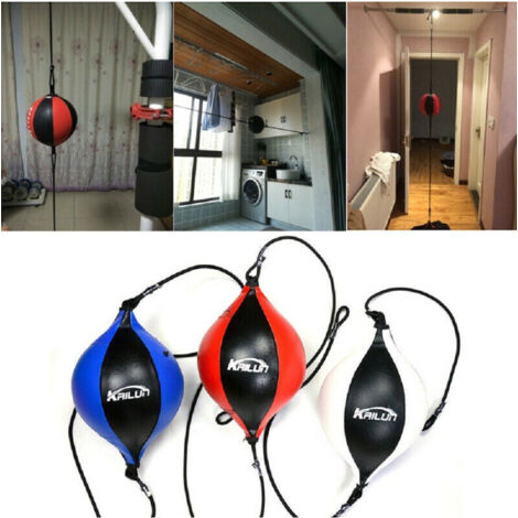 Sac De Boxe à Double Extrémité Pu Punch Sport Fitness Adultes