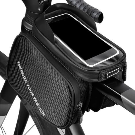 Sac De Cadre De Vélo,Nylon Imperméable Porte Téléphone
