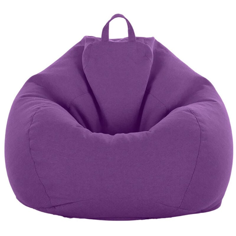 Ensoleille - Sac de canapé Lazy Housse de Canapé Inclinable Tissu Housses de Fauteuil Housse de Chaises sans Remplissage Siège Pouf Feuilletée Tatami