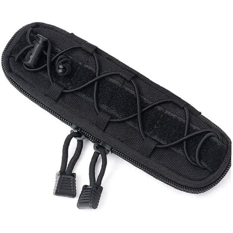 Sac de ceinture de randonnée, sac de ceinture de sac de couteau (noir),