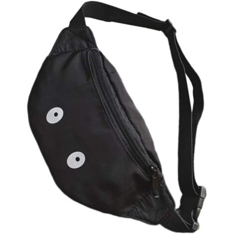 Sac de ceinture pour enfants, ceinture décontractée amusante (noir)
