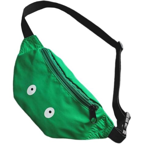 Sac de ceinture pour enfants, ceinture décontractée amusante (vert),