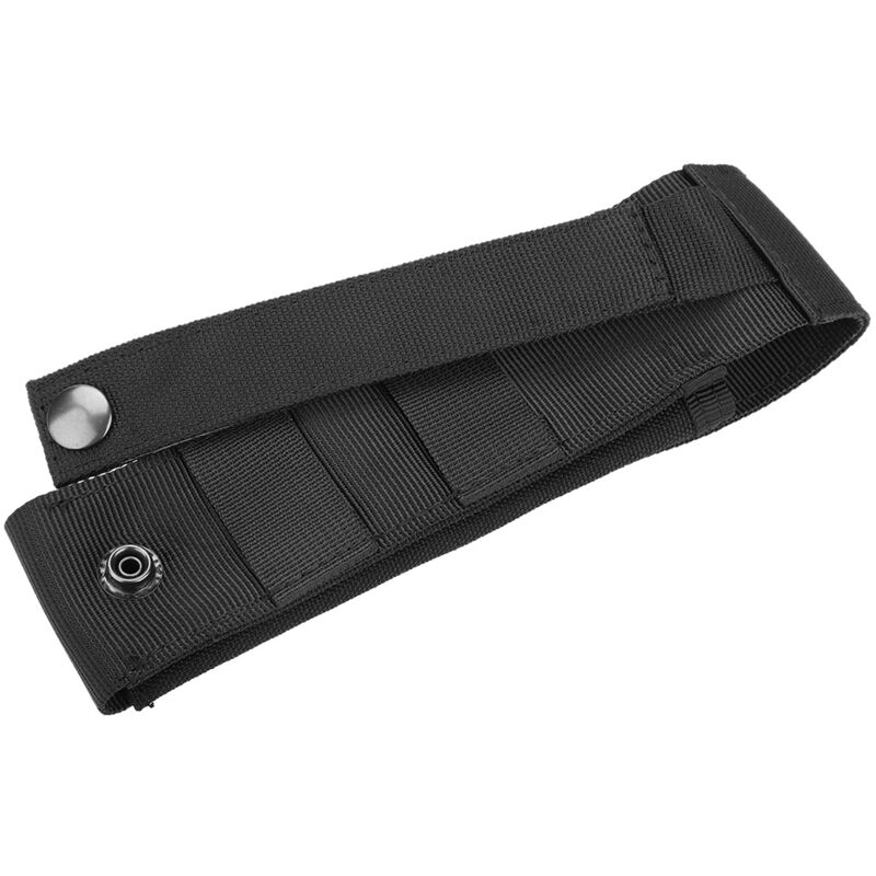 Sac de Ceinture Tactique Militaire Portable pour Lampe Torche, Noir