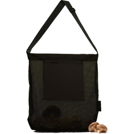 Sac de Chasse Aux Champignons,Sac de cueillette de Fruits,Sac de récolte de Grande capacité,Sac de Recherche de Nourriture Pliable,Sac de Recherche de Nourriture en Maille Respirante,Sac de Chasse