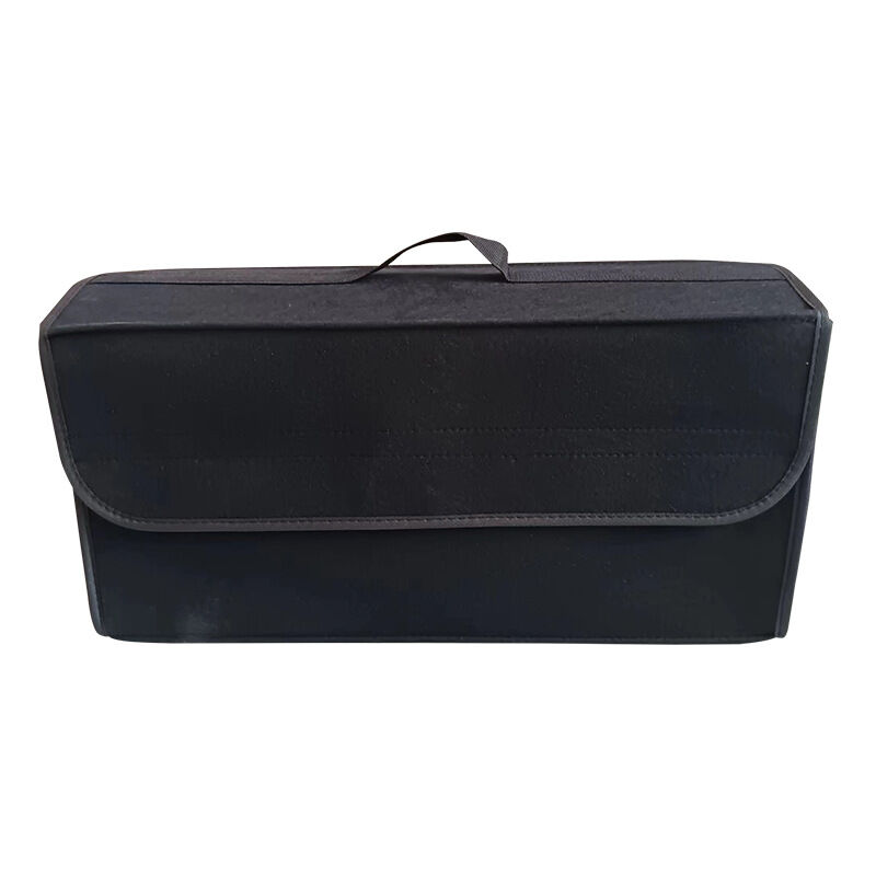 Sac de Coffre de Voiture [FEUTRE DE HAUTE QUALITÉ] – Pliable – Avec Bandes Velcro pour Fixation Antidérapante – Sac à Outils – Accessoires de Voiture