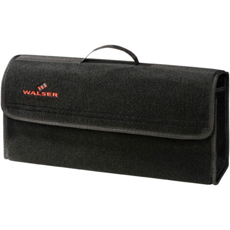 Sac de coffre Toolbag taille XXL, sac de rangement pour voiture noir 57x16x21cm