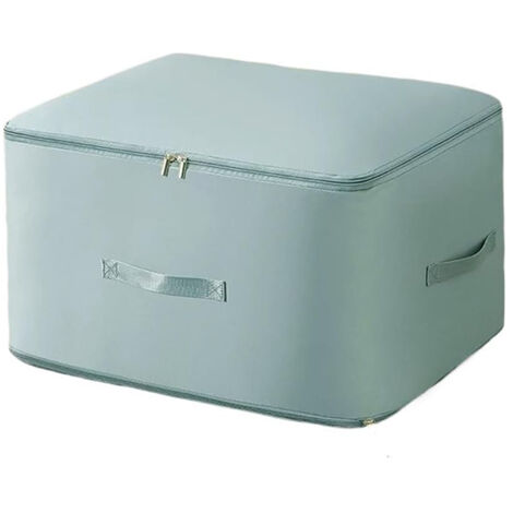 Sac de compression respirant et résistant à l'humidité, couette, couverture, panier de rangement pour vêtements, bleu, 544260 cm
