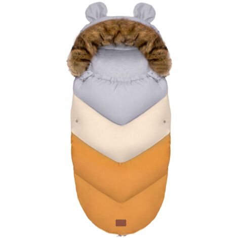 SAC DE COUCHAGE BÉBÉ TEDDY PRO-V PASTEL ORANGE