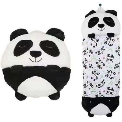 Sac de couchage - Enfant - 2 en 1 - Doux et chaud - Pliable - 135 cm de long