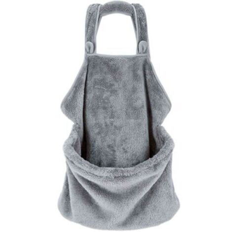 sac de couchage pour chat -harnais pour chat -Bretelles en peluche douce pour chat -Sac de transport chaud pour chat avec poche avant -repos et sommeil confortables