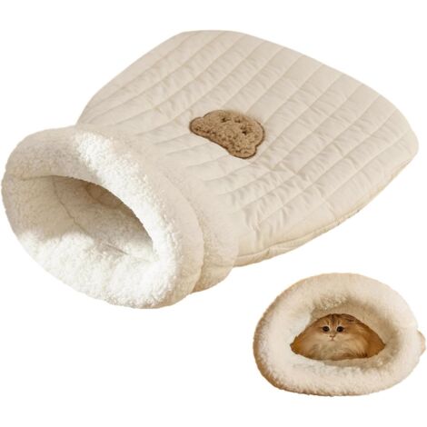 Sac De Couchage pour Chat, Lit Douillet pour Chat, Lit pour Chat, Chien