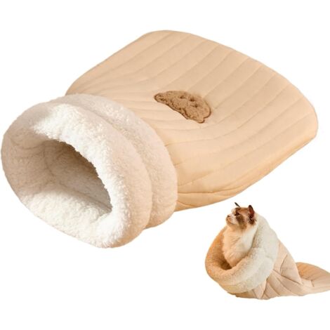 Sac De Couchage pour Chat, Lit Douillet pour Chat, Lit pour Chat, Chien