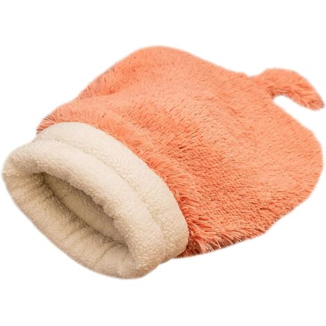 Sac de couchage pour chat - Sac douillet pliable semi-fermé
