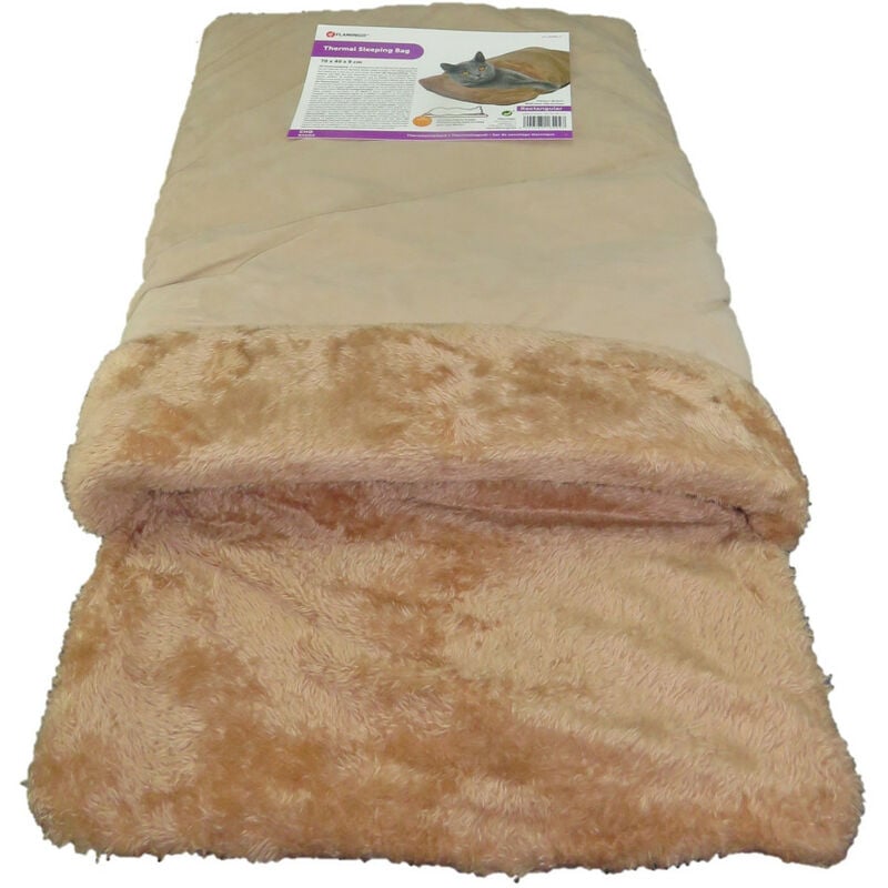 Panier de couchage thermique 70 x 40 x 9 cm pour chat Animallparadise
