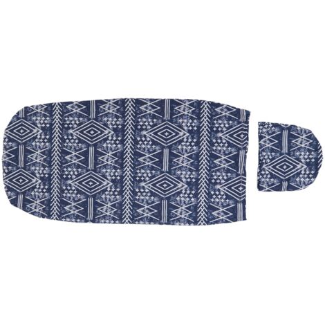 SAC DE COUCHE ÉLASTIQUE ANTI-SURSAUT POUR BÉBÉ - COUVERTURE ET BONNET POUR NOUVEAU-NÉ 0-3 MOIS - RAYURES BLEU MARINE