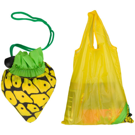 Sac de courses pliable en forme de fruit/légume