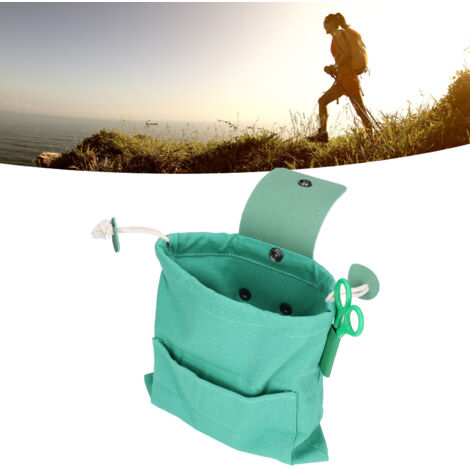 Sac de Cueille pour Camping et Randonnée - Poche de Rangement Porte-Équipement pour Fruits et Légumes en Plein Air - Accessoire de Survie en Forêt-KZQ