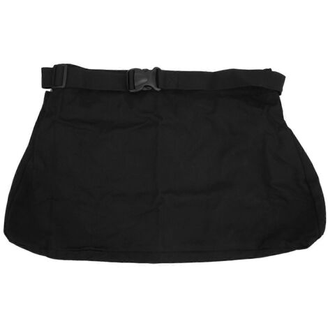Sac de cueillette 2024, modèle ceinture, en tissu Oxford pliable, lavable et réutilisable, pour la conservation des fruits et légumes (noir).