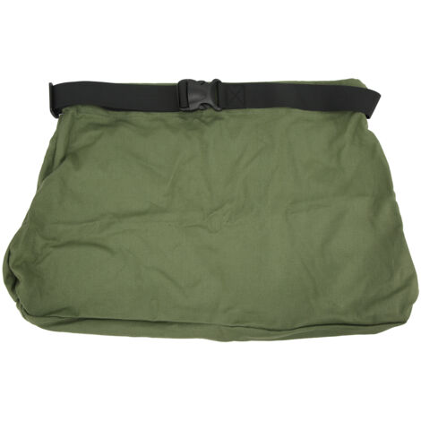 Sac de Cueillette Ceinturable Design en Tissu Oxford Pliable Lavable Réutilisable pour Fruits Vert Militaire
