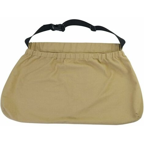 Sac de cueillette de fruits Sac de cueillette de légumes de végétation Pochette de tablier pour jardiniers Khaki，Ternel