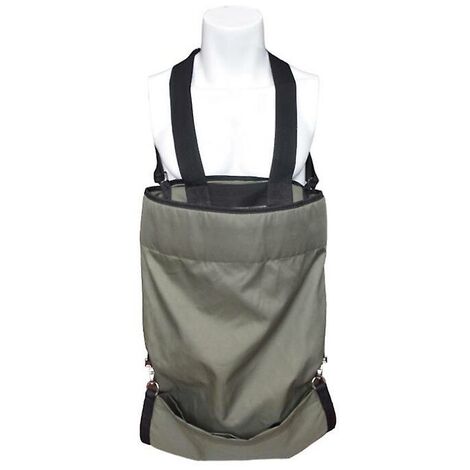 Sac de cueillette de pommes de récolte - Pochette de tablier de stockage de fruits étanche 600d pour verger extérieur, ferme, jardin, robuste et réglable TAILLE GREENFREE