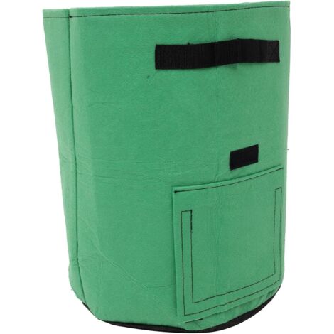Sac de culture de pommes de terre non tissé de 10 gallons avec fenêtre