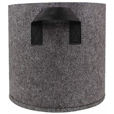 Sac de culture en feutre sac de culture avec poignée sac de jardin sac de plantes avec pot de tissu de croissance 35cm 30cm