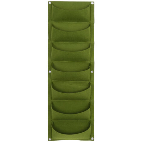 Sac de Culture Murale pour Balcon Jardin Vertical (7 Pochettes)