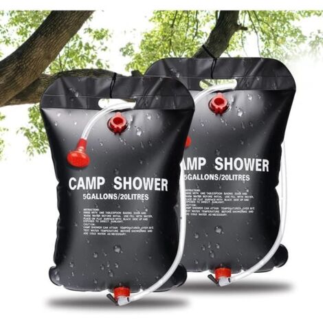 Sac de Douche Solaire - Non spécifié - 20L - Portable - Écologique - Température 45°C