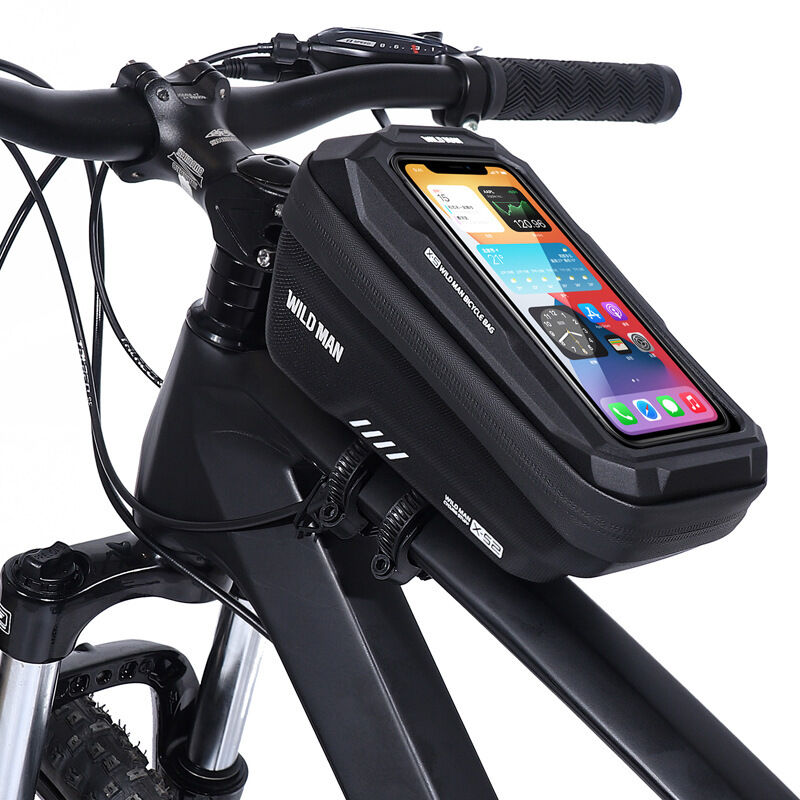 Sac de guidon de téléphone portable de bicyclette, sac de cadre de cas de téléphone portable d'écran tactile, 6,7 pouces