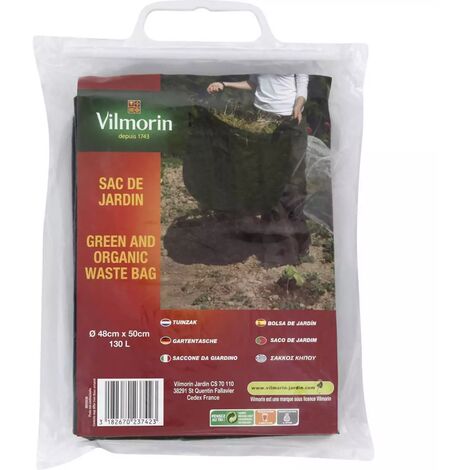 Sac de jardin PE 130L Ø48cm x 50cm