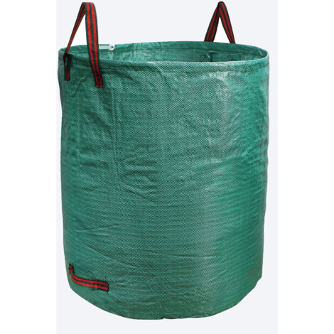 Sac de jardin réutilisable en Tissu tissé enduit de polypropylène - 500l - Vert