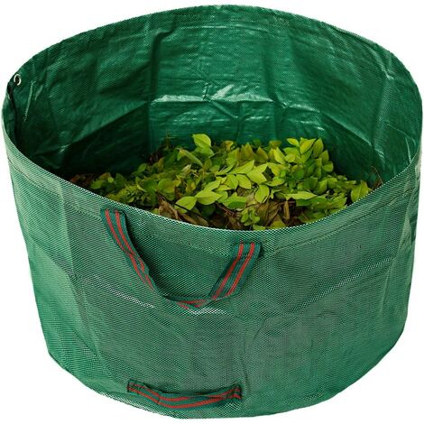 Sac de Jardinage Imperméable Sac à Déchets de Jardin en PP Pliables et Réutilisables Sac Poubelle Jardin Indéchirable (1PCS)，Superma