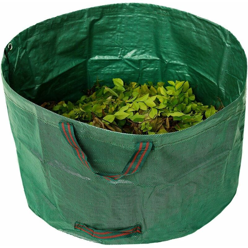 Sac de Jardinage Imperméable Sac à Déchets de Jardin en PP Pliables et Réutilisables Sac Poubelle Jardin Indéchirable