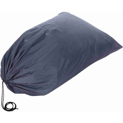 Sac de Linge Nylon Large Sac de Stockage pour Vêtements Sales avec Fermeture à Cordon Pliable Multifunctionnel pour Maison Voyage Lavomatique - Gris 36x24 inches