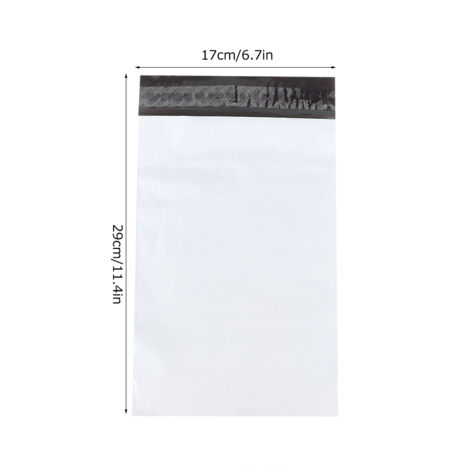 Sac de livraison polyethylene auto-collant imperméable et épais - 100Pcs (17x29cm) - Série Premium