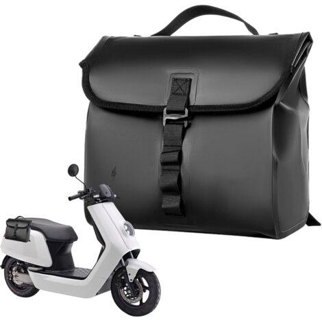 Sac de Moto - Étui en Cuir Imperméable - Sac De Rangement pour Porte -
