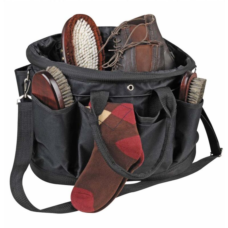Unique, bleu royal: Sac de pansage pour le nettoyage des chevaux de très grande taille