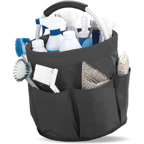 Sac de pique-nique en tissu Oxford, rangement de linge, sac de rangement d'outils de natation de voyage，noir