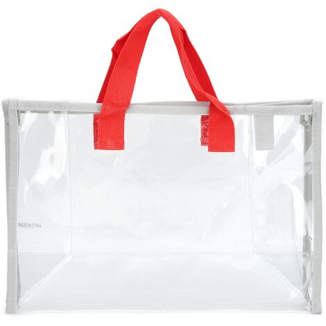 Sac de plage en PVC sac de natation transparent d'été sac de lavage de voyage de séparation sèche et humide
