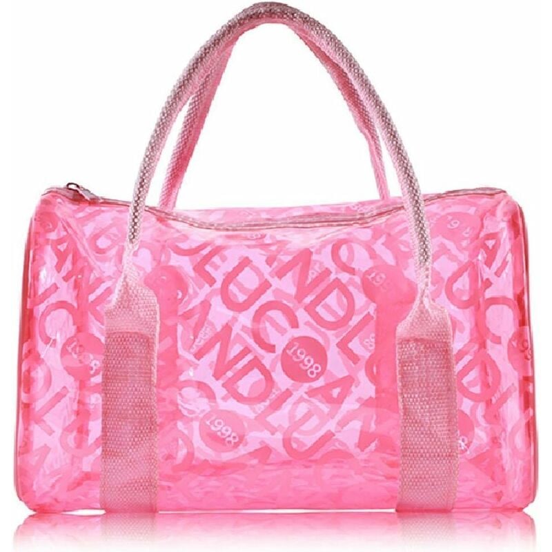Fei Yu - Sac de plage imperméable transparent Summer Jelly (Rose)