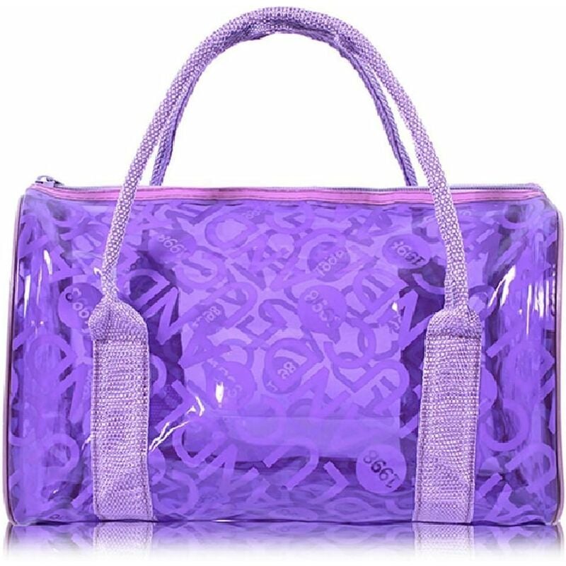 Fei Yu - Sac de plage imperméable transparent Summer Jelly (violet)