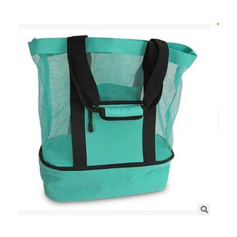 Sac de plage isotherme sac de glace frais sac à lunch pique-nique camping vert