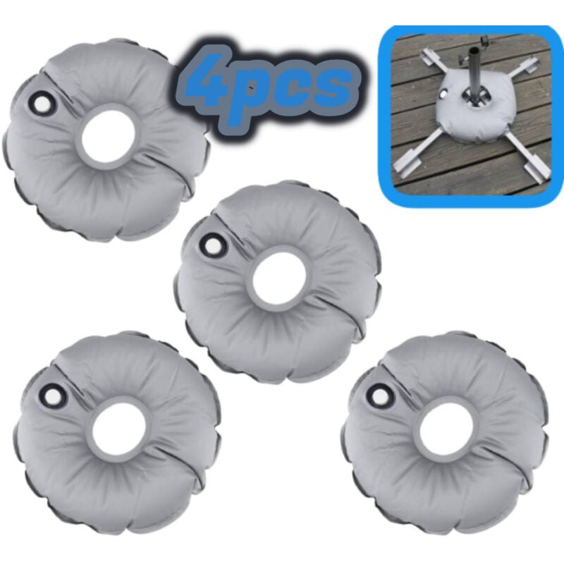 Sac de Poids de Base de Drapeau - Sac pour Poids de Base Drapeau pour Support de Parapluie extérieur pour marché avec Base de Parasol pour Plage/4