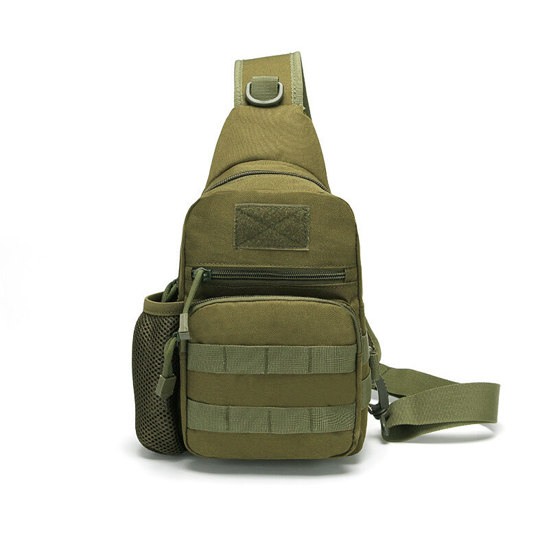 Sac de poitrine, sac pour bouteille d'eau, sac à bandoulière de rangement extérieur